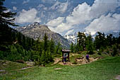 Alpe Devero - la salita al lago di Devero. 